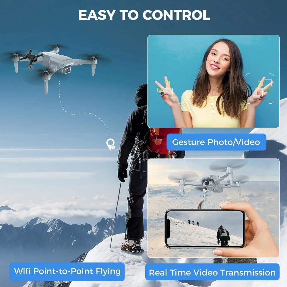 Lead Honor X68G Quadcopter Uzaktan Kumandalı Kameralı Drone - Roket Oyuncak