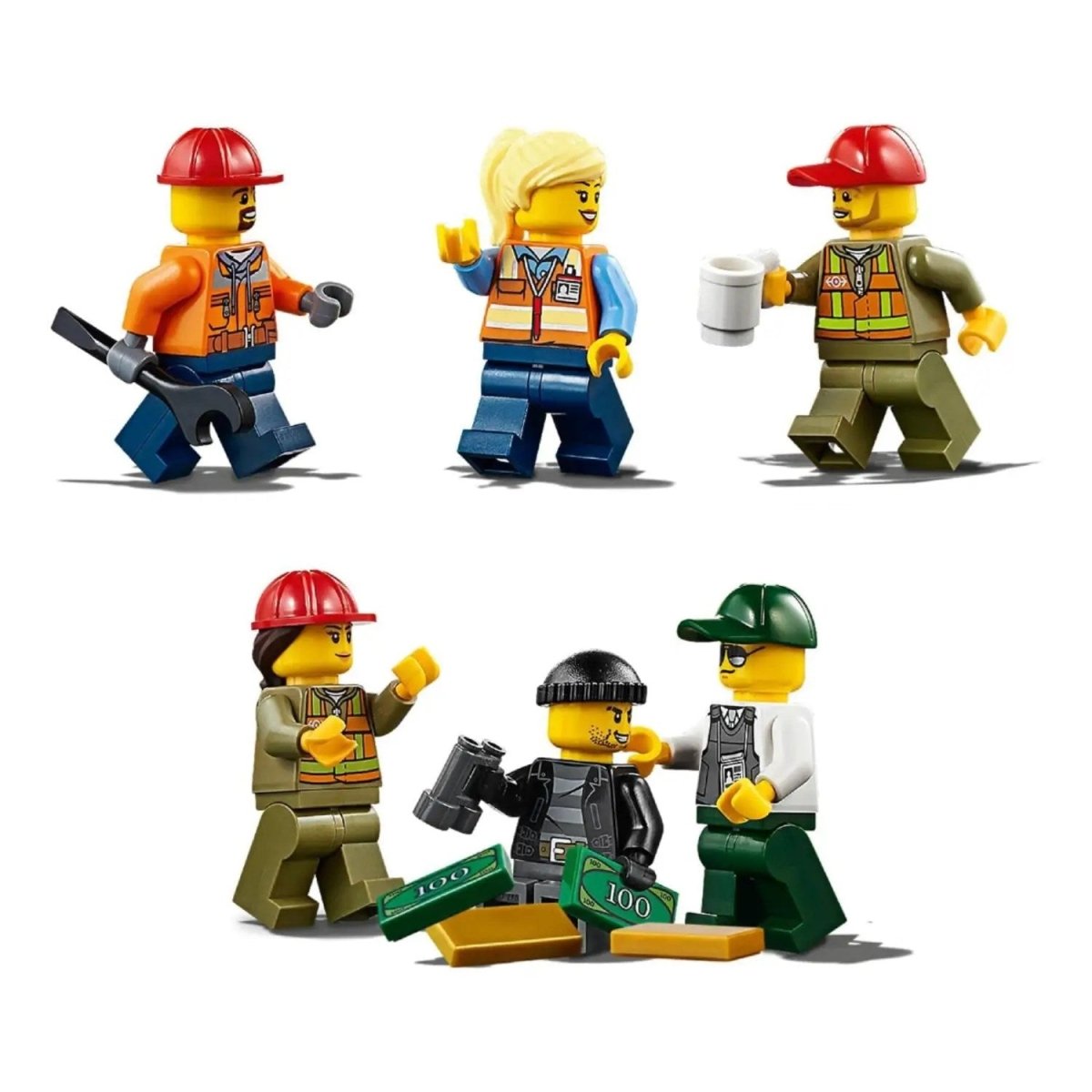 LEGO City Kargo Treni 60198 - 6 Yaş ve Üzeri Tren Seven Çocuklar için City Setleriyle Uyumlu Tamamlayıcı Yaratıcı Oyuncak Yapım Seti (1226 Parça) - Roket Oyuncak