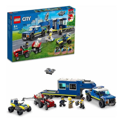 LEGO City Polis Mobil Komuta Kamyonu 60315 - 6 Yaş ve Üzeri Çocuklar için Polis Oyuncağı Yapım Seti (436 Parça) - Roket Oyuncak