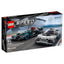 LEGO Speed Champions Mercedes - AMG F1 W12 E Performance ve Mercedes - AMG Project One 76909 - 9 Yaş ve Üzeri için Oyuncak Model Yapım Seti (564 Parça) - Roket Oyuncak