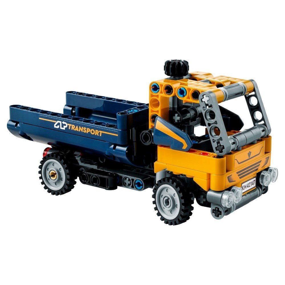LEGO Technic Damperli Kamyon 42147 - İnşaat Oyuncaklarını Seven 7 Yaş ve Üzeri Çocuklar için Oyuncak Yapım Seti (177 Parça) - Roket Oyuncak