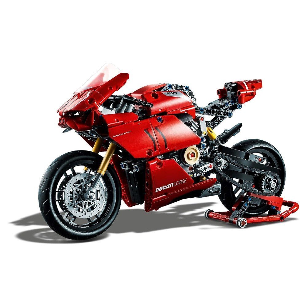 LEGO Technic Ducati Panigale V4 R 42107 - 10 Yaş ve Üzeri Yüksek Performanslı Oyuncak Seven Çocuklar için Koleksiyonluk Model Yapım Seti (646 Parça) - Roket Oyuncak