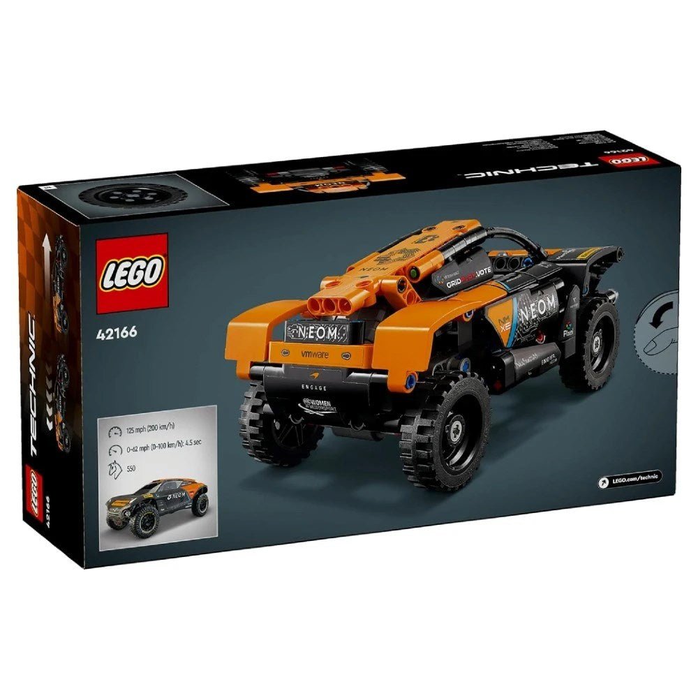 LEGO Technic NEOM McLaren Extreme E Yarış Arabası 42166 252 Parçalı, Çek-Bırak Fonksiyonlu Arazi Yarış Aracı Seti - Roket Oyuncak