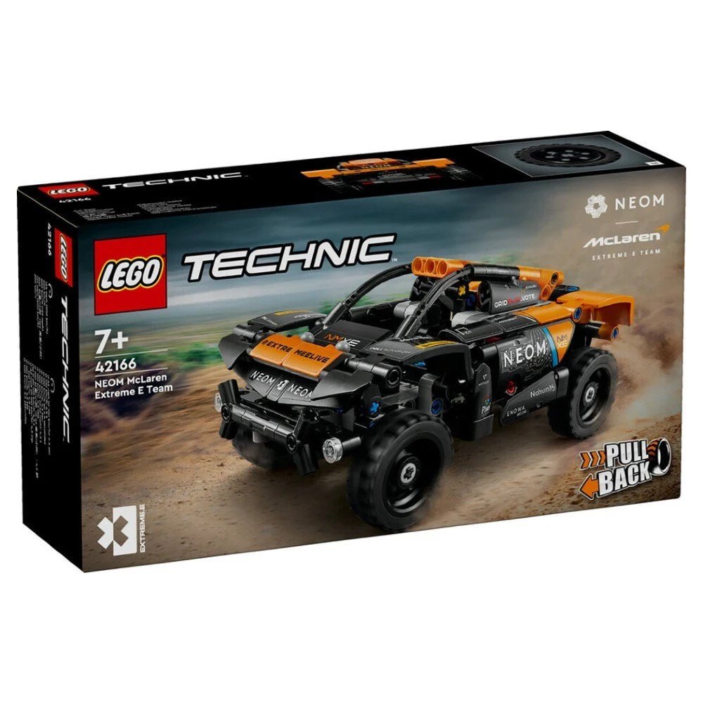 LEGO Technic NEOM McLaren Extreme E Yarış Arabası 42166 252 Parçalı, Çek-Bırak Fonksiyonlu Arazi Yarış Aracı Seti - Roket Oyuncak