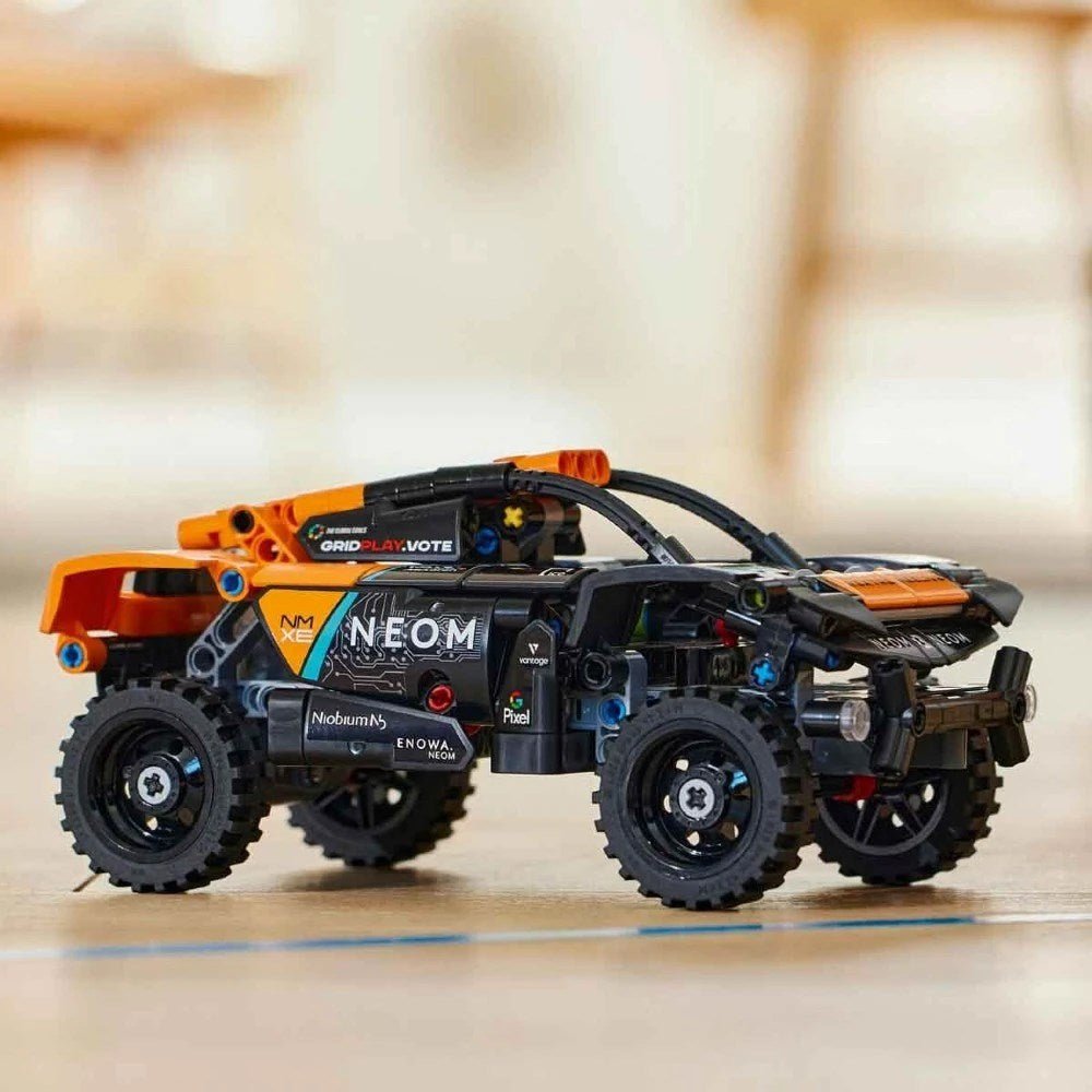 LEGO Technic NEOM McLaren Extreme E Yarış Arabası 42166 252 Parçalı, Çek-Bırak Fonksiyonlu Arazi Yarış Aracı Seti - Roket Oyuncak
