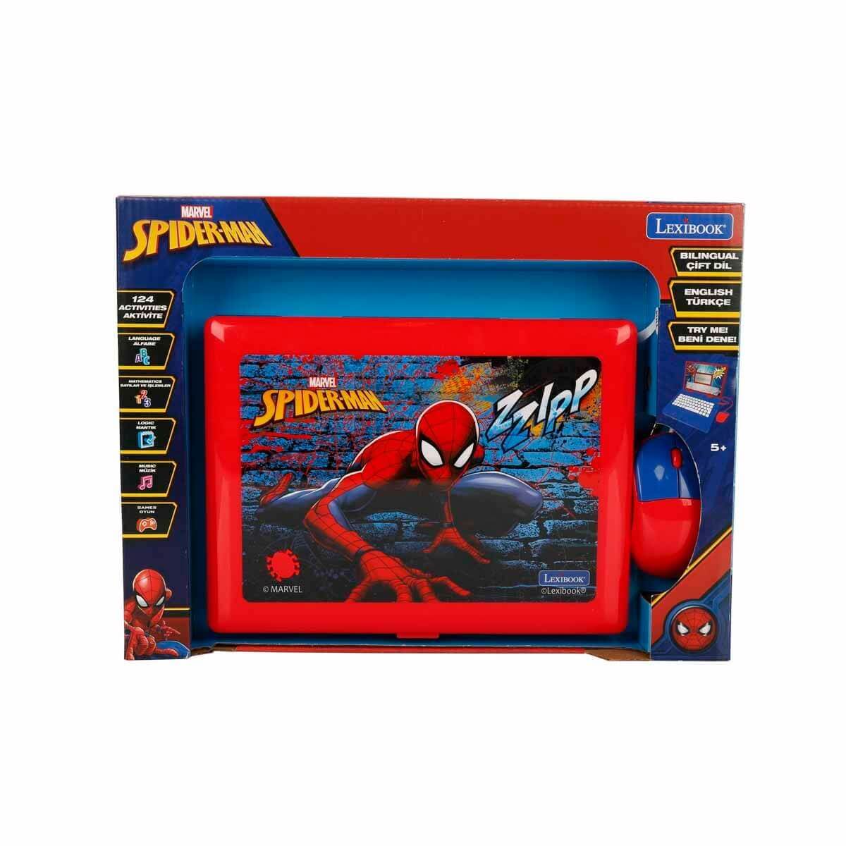 Lexibok Marvel Spiderman İngilizce Türkçe Laptop - Roket Oyuncak