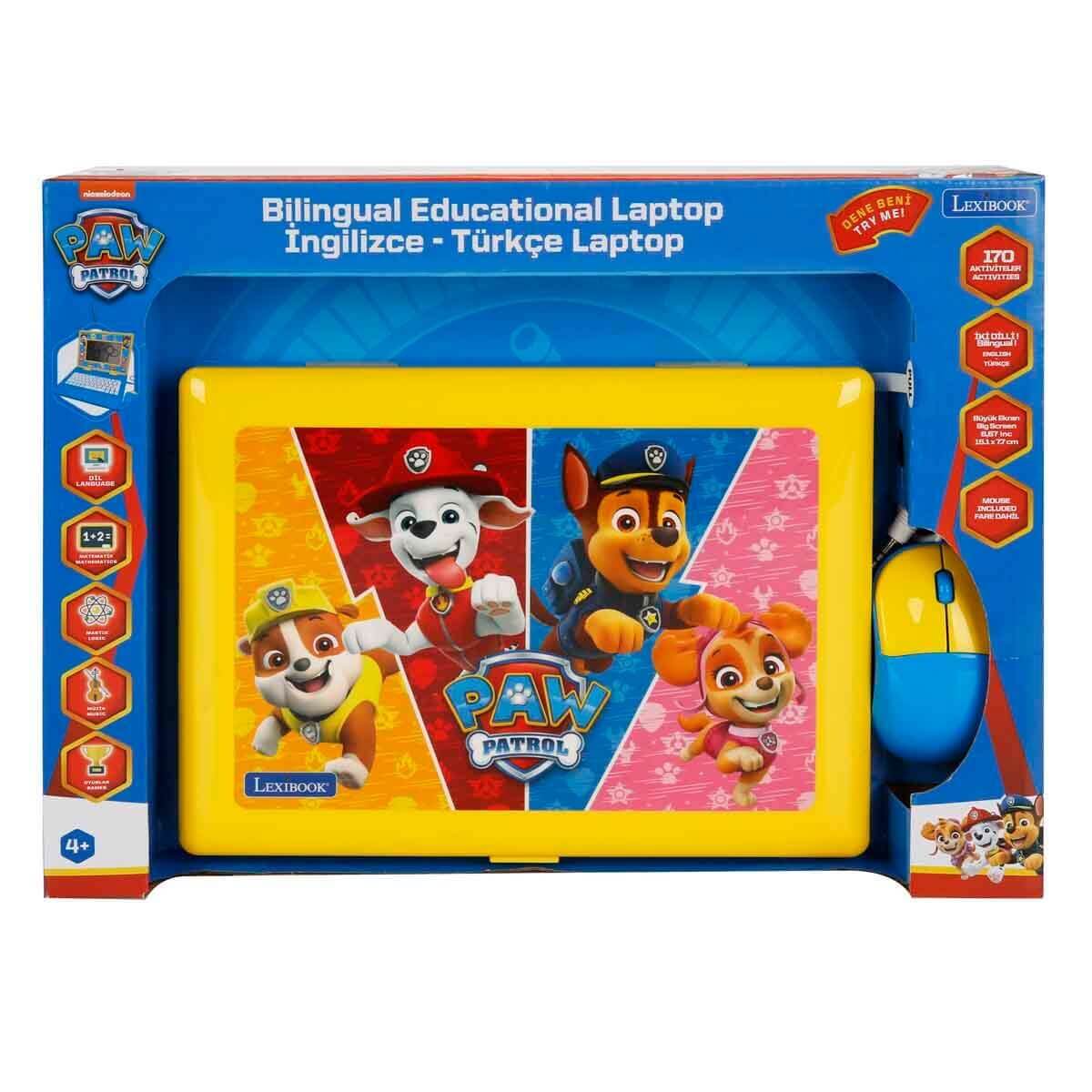 Lexibok Paw Patrol İngilizce Türkçe Laptop - Roket Oyuncak