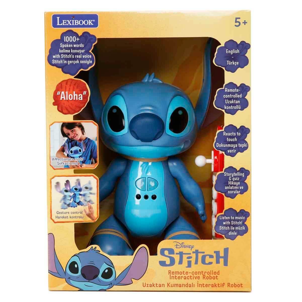 Lexibook Uzaktan Kumandalı Disney Stitch Sesli ve Işıklı - Roket Oyuncak