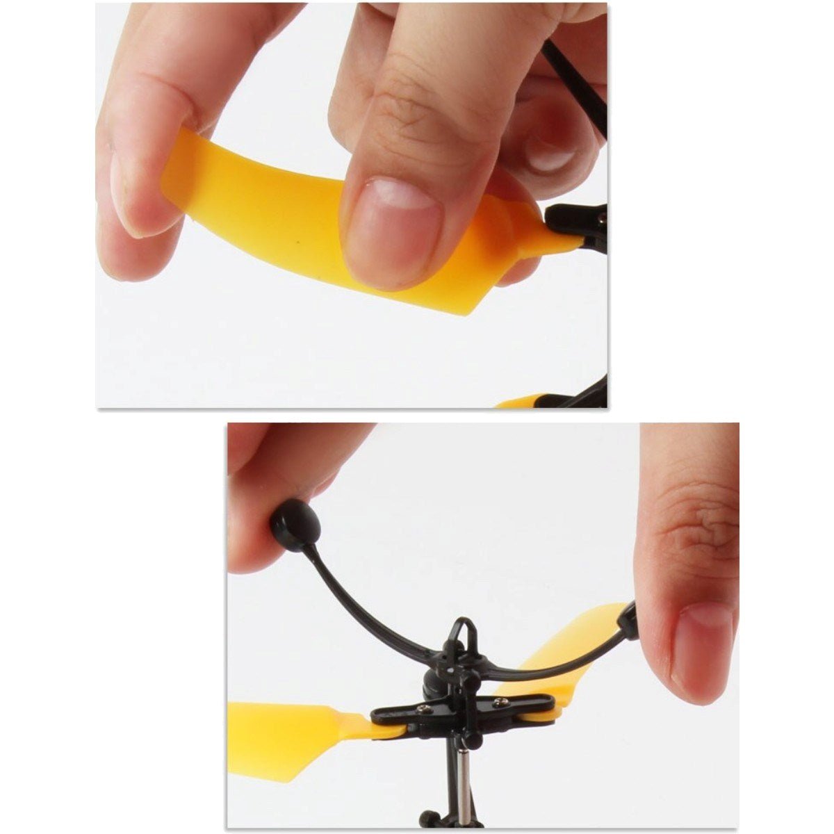 LH 1804 El Sensörlü Helikopter USB Şarj 20 Cm Kırmızı - Roket Oyuncak