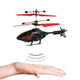 LH 1804 El Sensörlü Helikopter USB Şarj 20 Cm Kırmızı - Roket Oyuncak