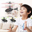 LH 1804 El Sensörlü Helikopter USB Şarj 20 Cm Kırmızı - Roket Oyuncak