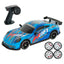 Light Drift 4WD 1:16 Ölçekli, Işıklı, Çift Lastik Setli ve 7.4V Yüksek Güçlü Şarjlı Uzaktan Kumandalı Drift Arabası (Mavi) - Roket Oyuncak
