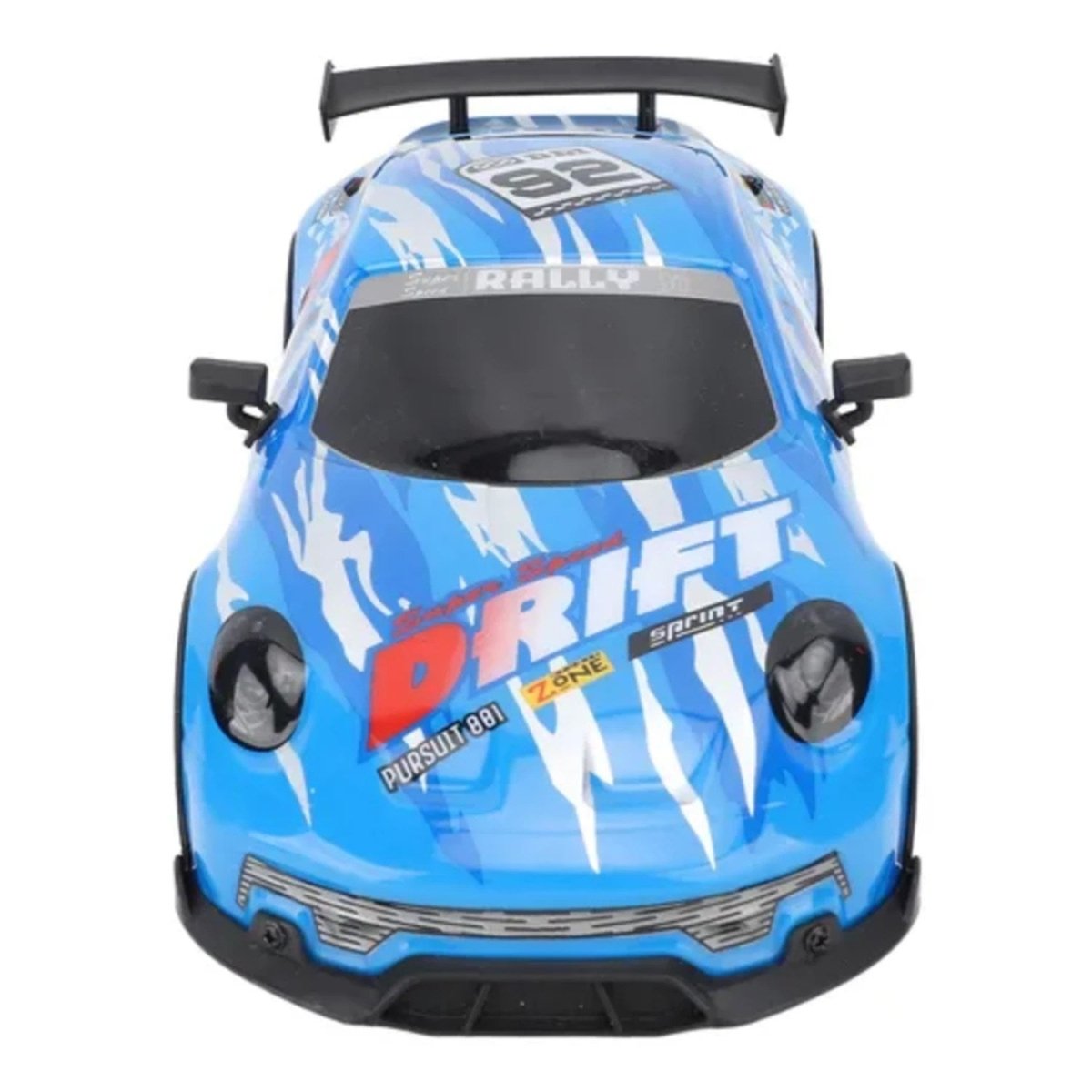 Light Drift 4WD 1:16 Ölçekli, Işıklı, Çift Lastik Setli ve 7.4V Yüksek Güçlü Şarjlı Uzaktan Kumandalı Drift Arabası (Mavi) - Roket Oyuncak