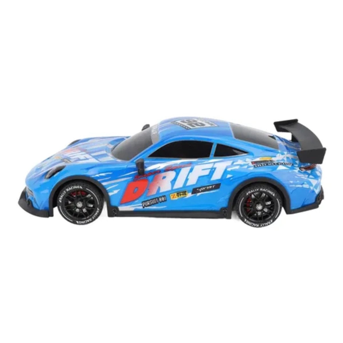Light Drift 4WD 1:16 Ölçekli, Işıklı, Çift Lastik Setli ve 7.4V Yüksek Güçlü Şarjlı Uzaktan Kumandalı Drift Arabası (Mavi) - Roket Oyuncak
