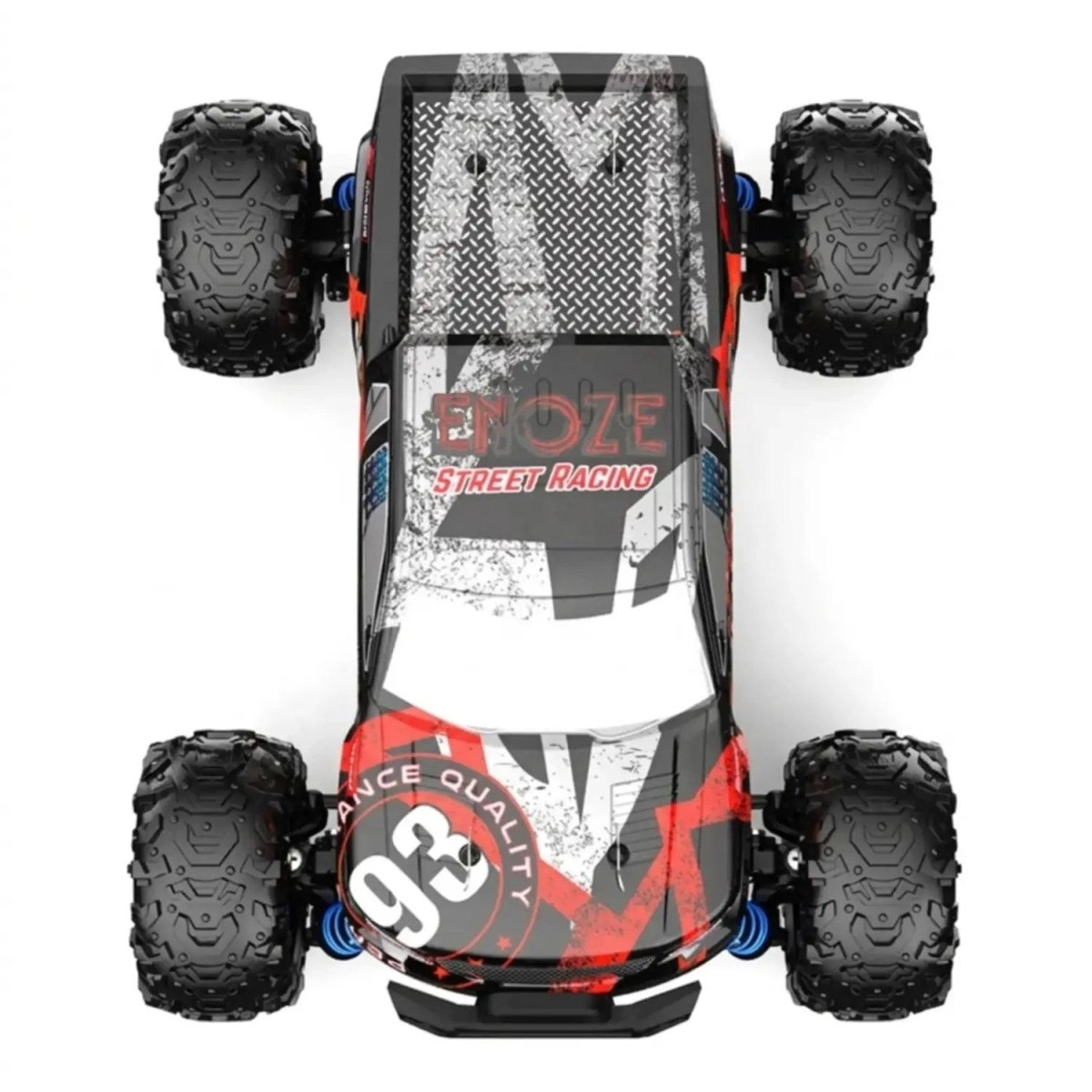 Lightning Speed Racing 1:18 4x4 Brushless Profesyonel RC Araba (60 KM/H) Kırmızı - Roket Oyuncak