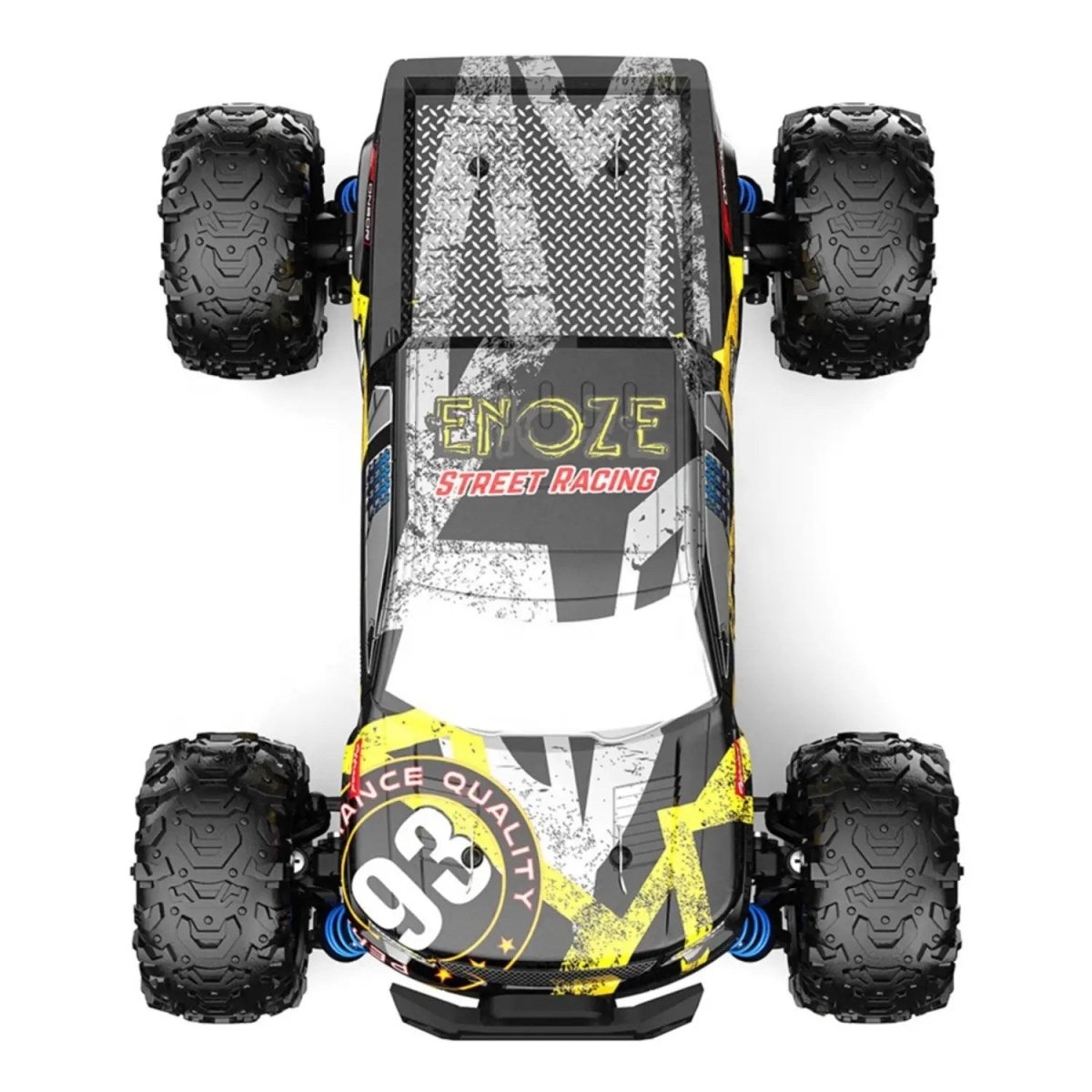 Lightning Speed Racing 1:18 4x4 Brushless Profesyonel RC Araba (60 KM/H) Sarı - Roket Oyuncak