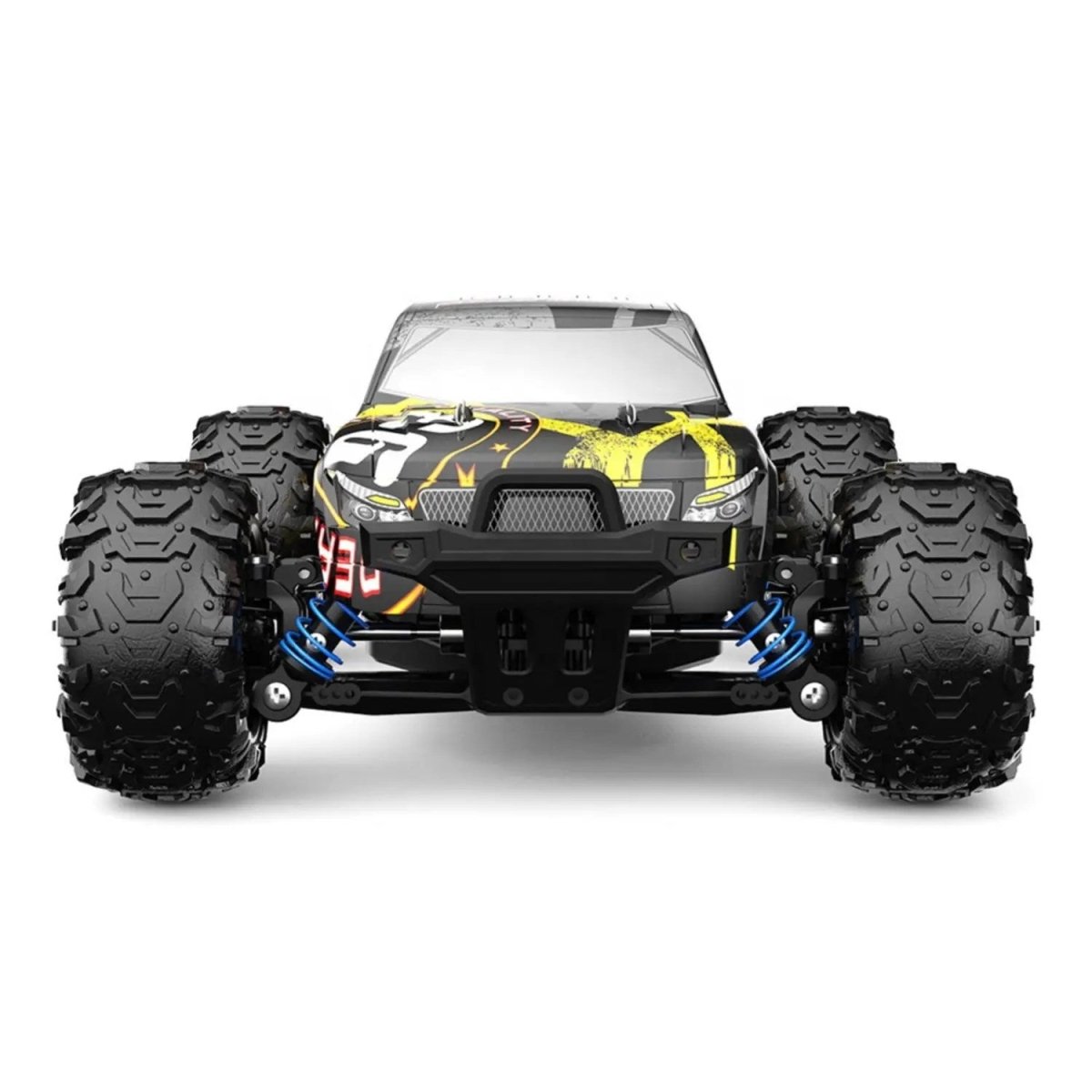 Lightning Speed Racing 1:18 4x4 Brushless Profesyonel RC Araba (60 KM/H) Sarı - Roket Oyuncak
