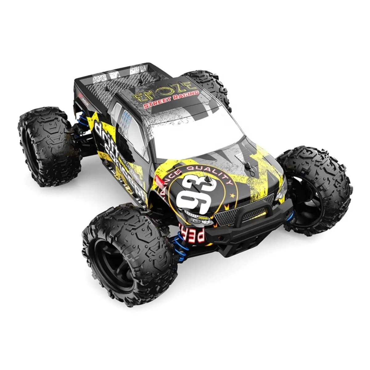 Lightning Speed Racing 1:18 4x4 Brushless Profesyonel RC Araba (60 KM/H) Sarı - Roket Oyuncak
