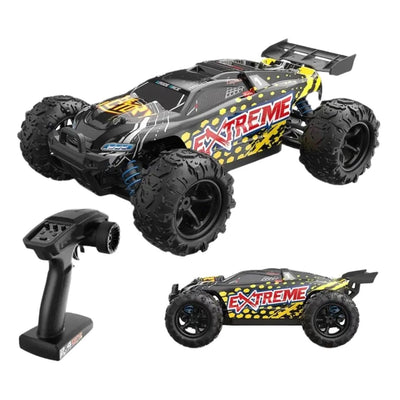 Lightning Speed Racing 1:18 4x4 Brushless RC Araba (60 KM/H) Sarı - Roket Oyuncak