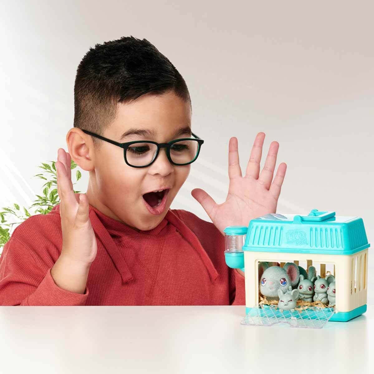 Little Live Pets Anne ve Yavruları Mini Fare Oyun Seti - Roket Oyuncak