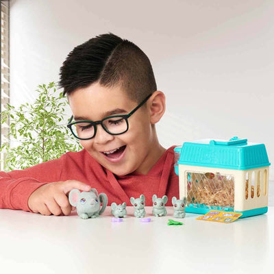 Little Live Pets Anne ve Yavruları Mini Fare Oyun Seti - Roket Oyuncak