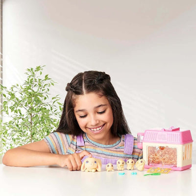 Little Live Pets Anne ve Yavruları Mini Tavşan Oyun Seti - Roket Oyuncak