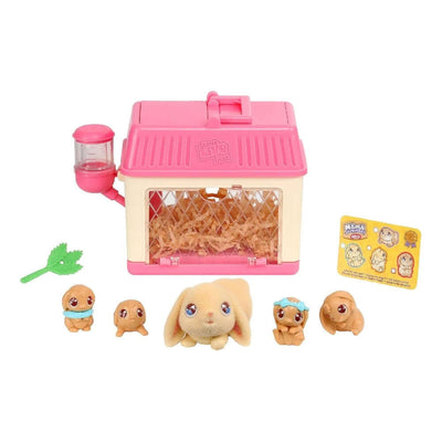 Little Live Pets Anne ve Yavruları Mini Tavşan Oyun Seti - Roket Oyuncak