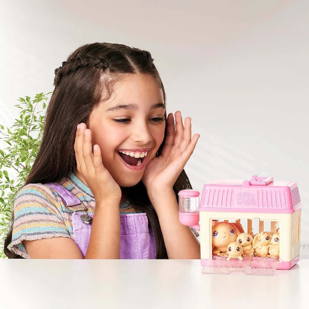 Little Live Pets Anne ve Yavruları Mini Tavşan Oyun Seti - Roket Oyuncak