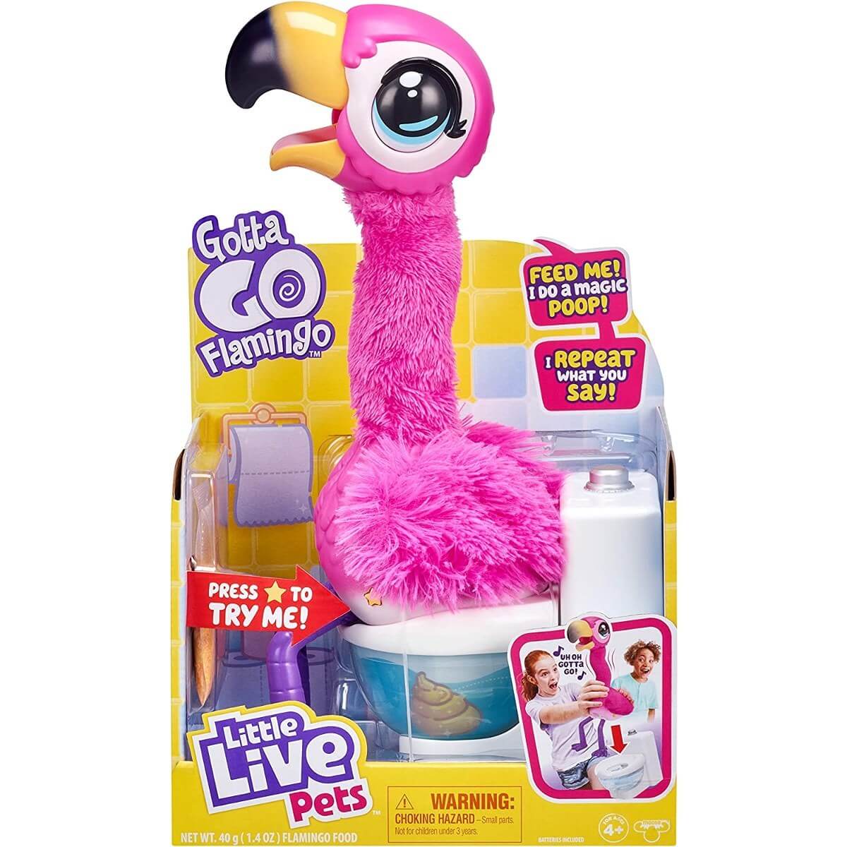 Little Live Pets Gotta Go Dans Eden Flamingo LPG00000 - Roket Oyuncak