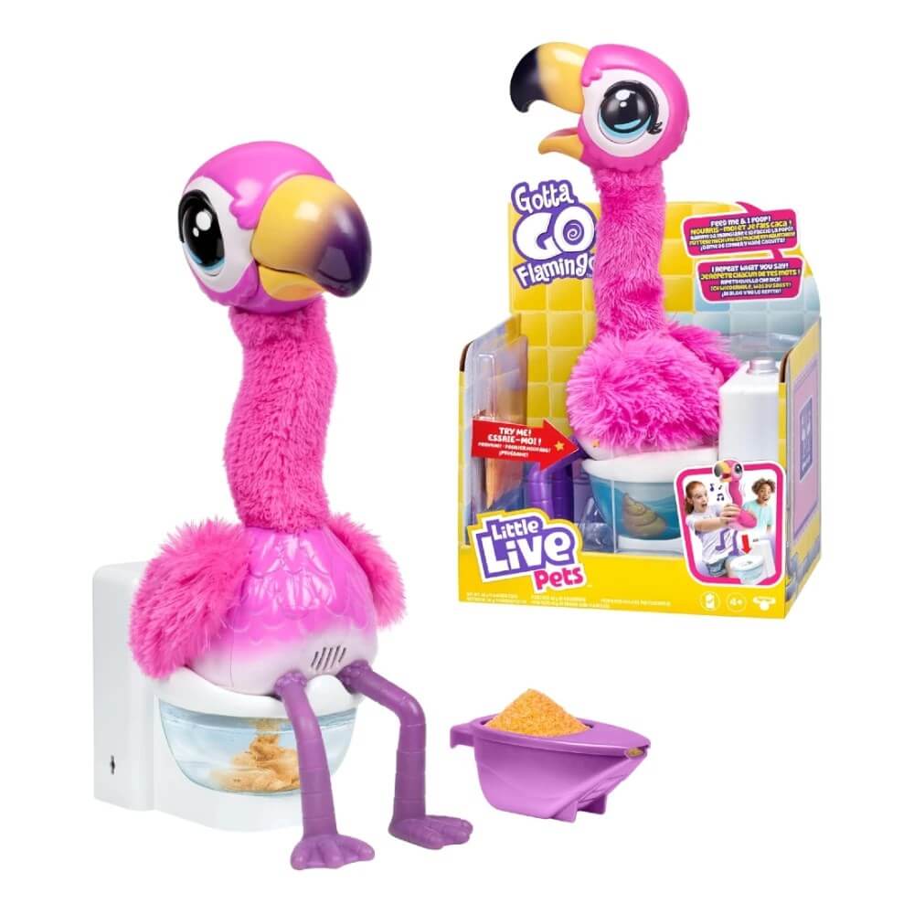 Little Live Pets Gotta Go Dans Eden Flamingo LPG00000 - Roket Oyuncak