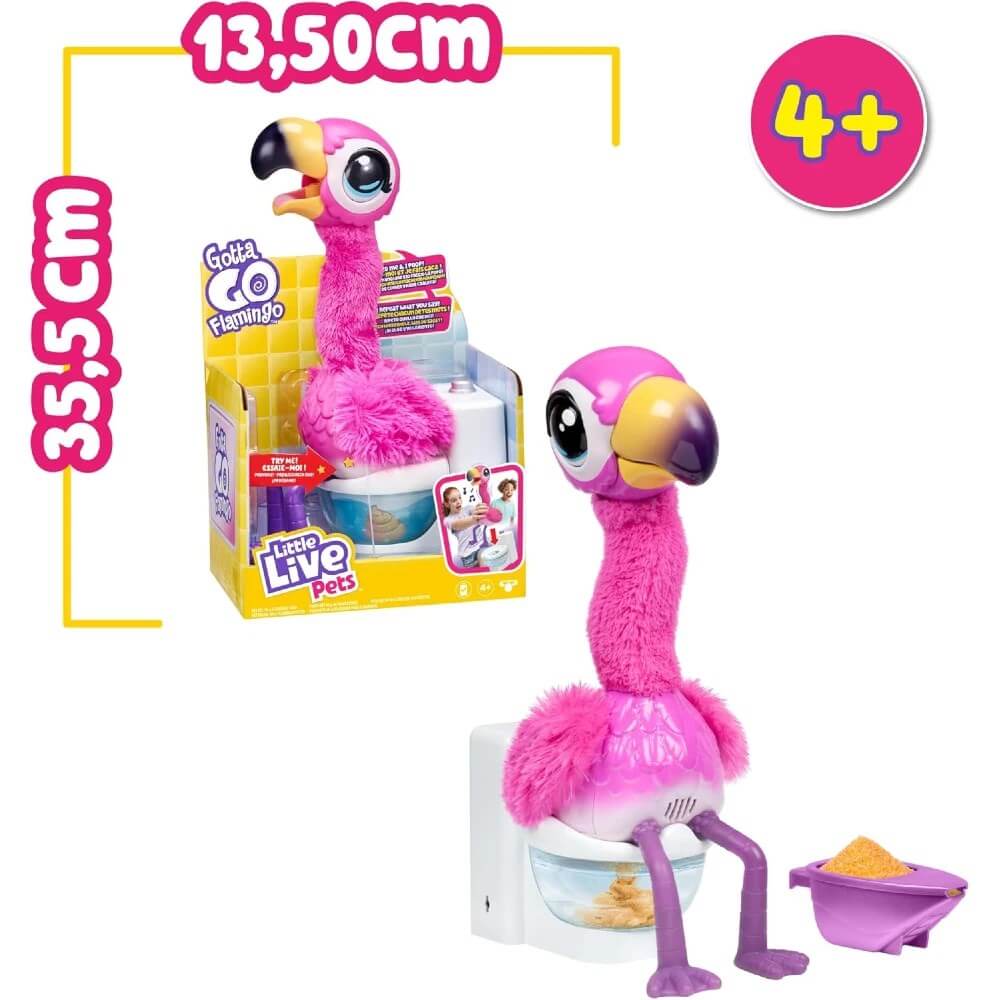 Little Live Pets Gotta Go Dans Eden Flamingo LPG00000 - Roket Oyuncak