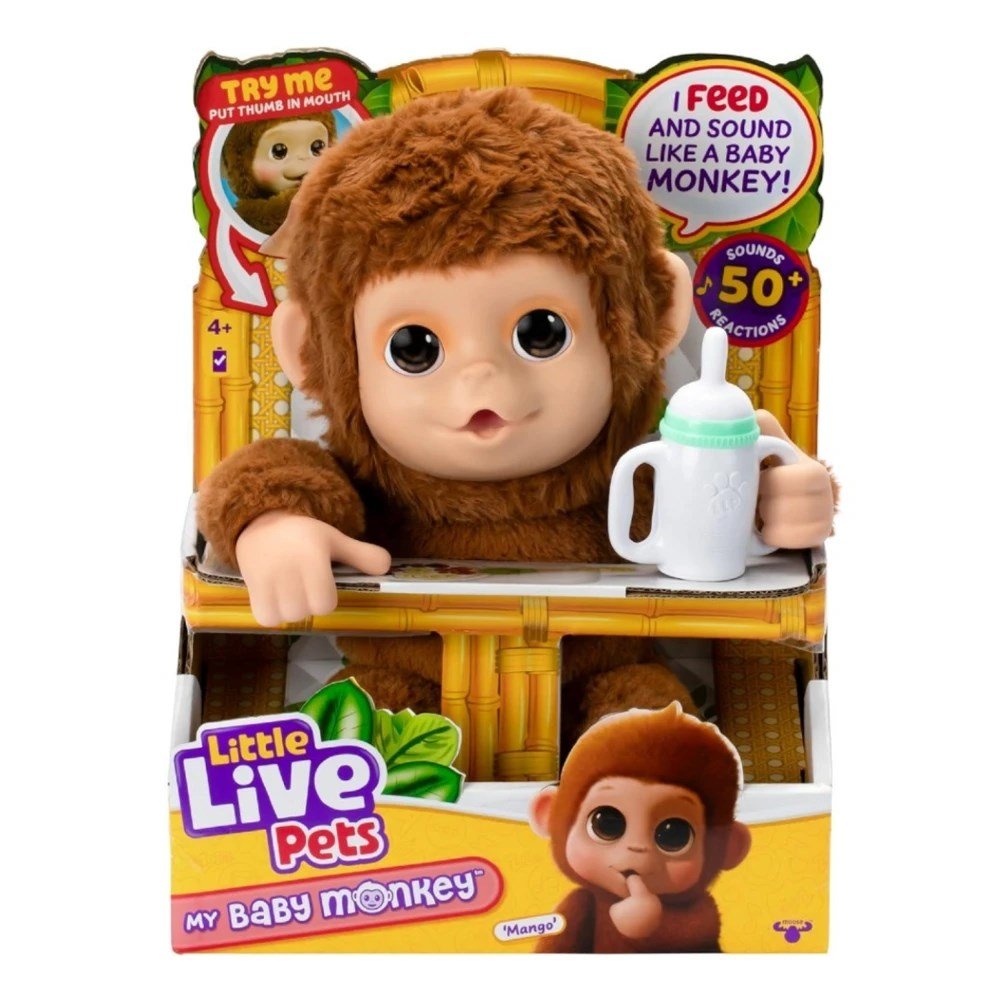 Little Live Pets Yavru Maymun Mango LP500000 - Roket Oyuncak