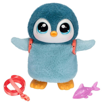 Little Live Pets Yürüyen Paytak Penguen interaktif peluş oyuncak, şirin mavi rengi ve sevimli aksesuarlarıyla.