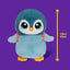 Little Live Pets Yürüyen Paytak Penguen peluş oyuncak, 7.8 inç yüksekliğinde, sevimli tasarımıyla dikkat çekiyor.