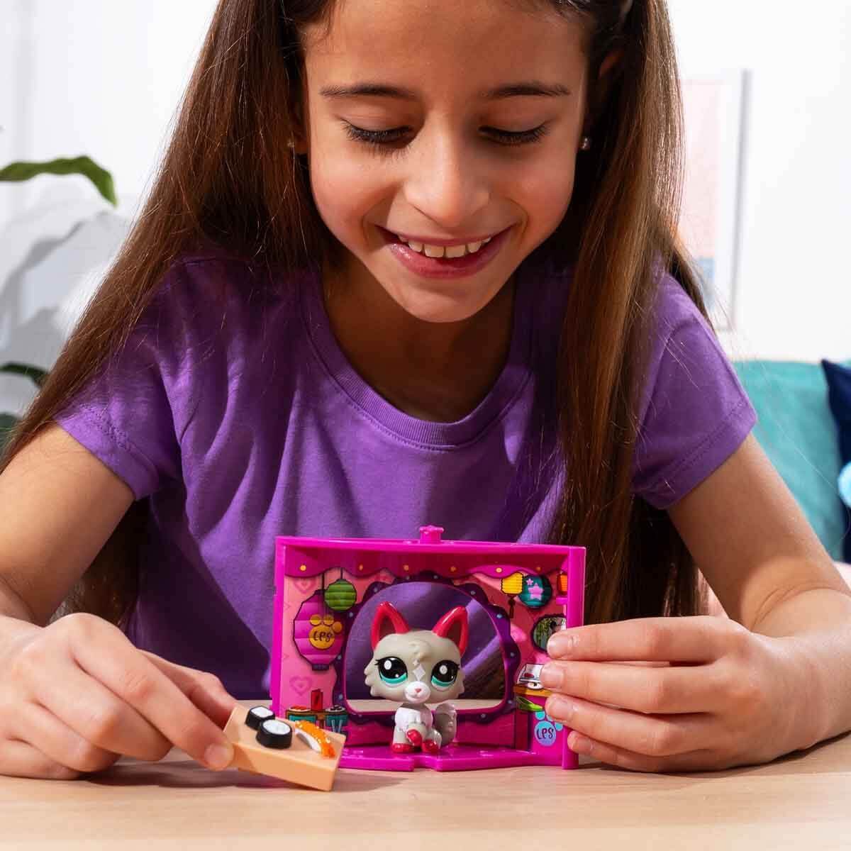Littlest Pet Shop Miniş ve Temalı Oyun Köşesi 25 Kedi - Roket Oyuncak