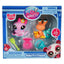 Littlest Pet Shop Minişler 2 li Figür Seti S2 Ahtapot ve Hermit - Roket Oyuncak