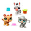 Littlest Pet Shop Minişler 3’lü Figür Seti S2 Zebra – Aslan – Maymun - Roket Oyuncak