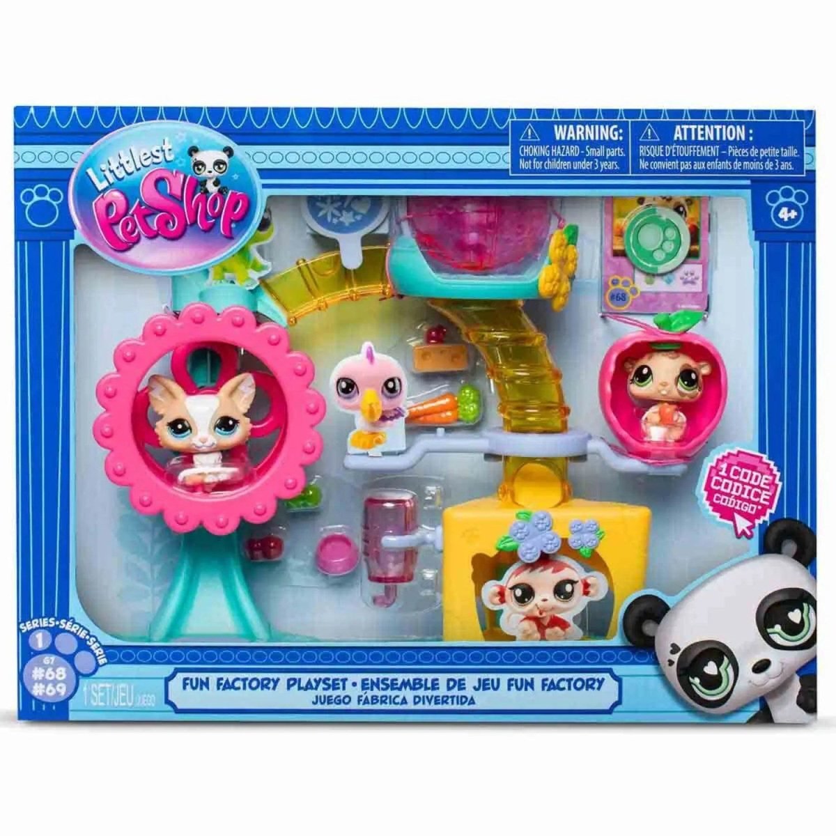 Littlest Pet Shop Minişler Eğlence Fabrikası Oyun Seti S1 - Roket Oyuncak