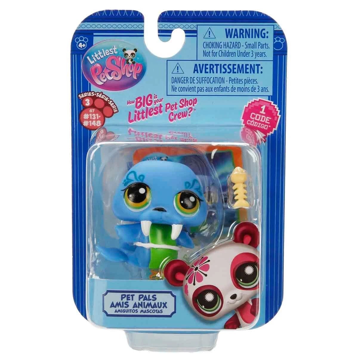 Littlest Pet Shop Minişler Tekli Paket 145 Mors S3 Sanal Kodlu ve Aksesuarlı Mini Figür - Roket Oyuncak