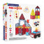 MAGNA-TILES Fire Rescue İtfaiye Manyetik Bloklar 27 Parçalı Çek-Bırak Araçlı ve Aksiyon Figürlü Macera Seti - Roket Oyuncak