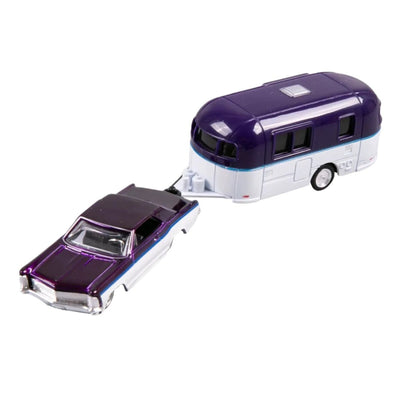 Maisto Design Tow Go 1965 Buick Riviera & Camper Trailer - Roket Oyuncak