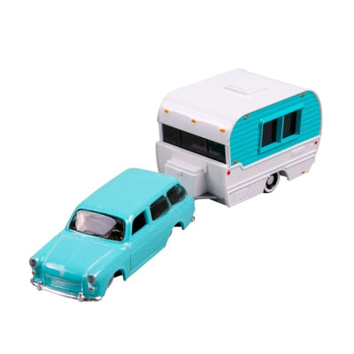 Maisto Design Tow Go 1967 Vw 1600 Squareback & Classic Craft - Roket Oyuncak