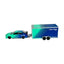 Maisto Design Tow Go Falken 2008 Lancer Evolution & Trailer - Roket Oyuncak