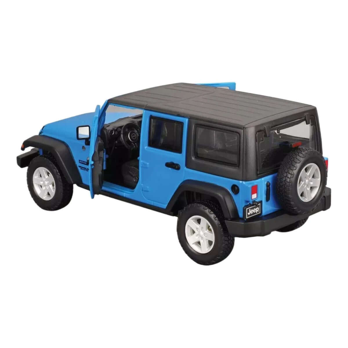 Maisto Se Trucks 15 Jeep Wrangler Unlimited Model Araba Mavi - Roket Oyuncak