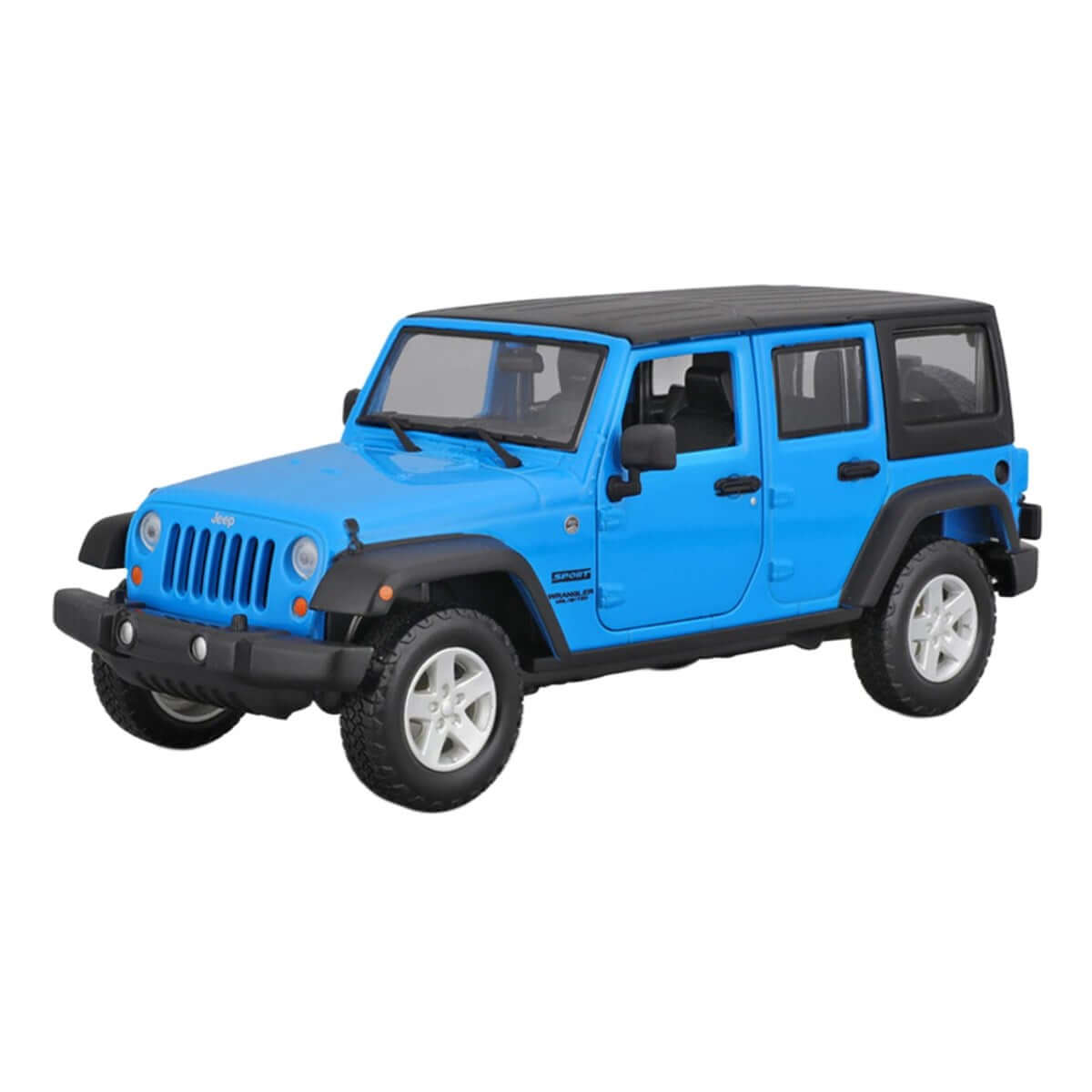 Maisto Se Trucks 15 Jeep Wrangler Unlimited Model Araba Mavi - Roket Oyuncak