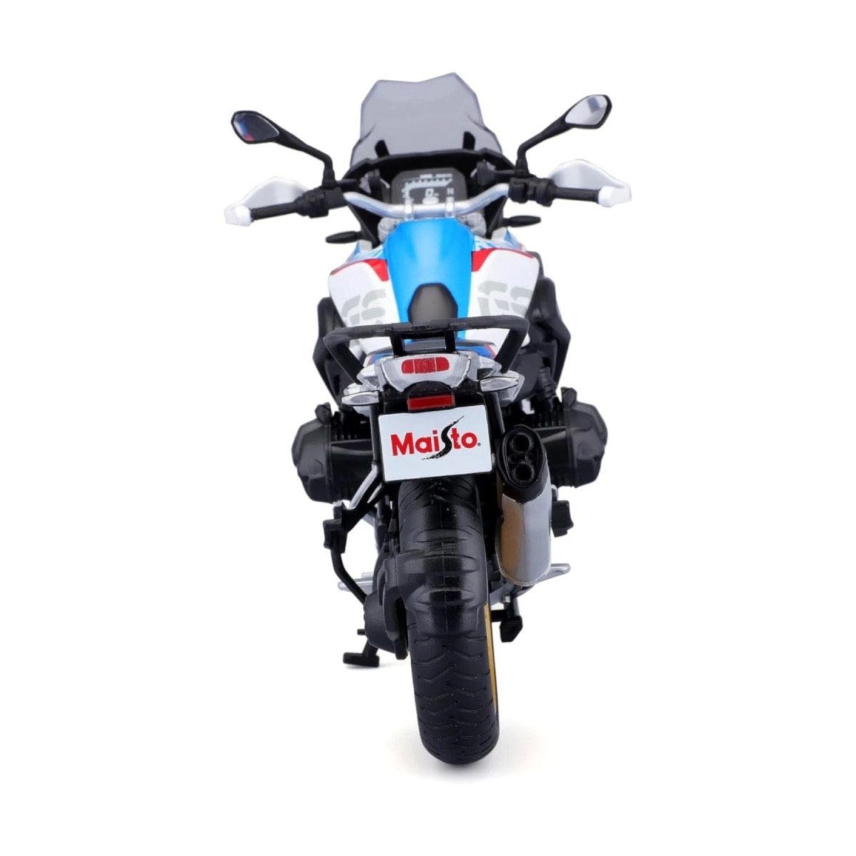 Maisto Special Edition BMW R 1250 GS 2017 1:18 Ölçekli, Die - Cast Motosiklet Metal Gövdeli, Detaylı İşçilik ve Sergileme Standlı Koleksiyonluk Model - Roket Oyuncak