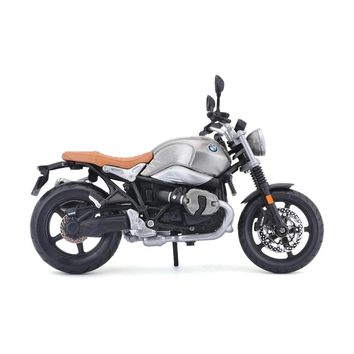 Maisto Special Edition BMW R nineT Scrambler 1:18 Ölçekli, Die - Cast Motosiklet Metal Gövdeli, Detaylı İşçilik ve Sergileme Standlı Koleksiyonluk Model - Roket Oyuncak