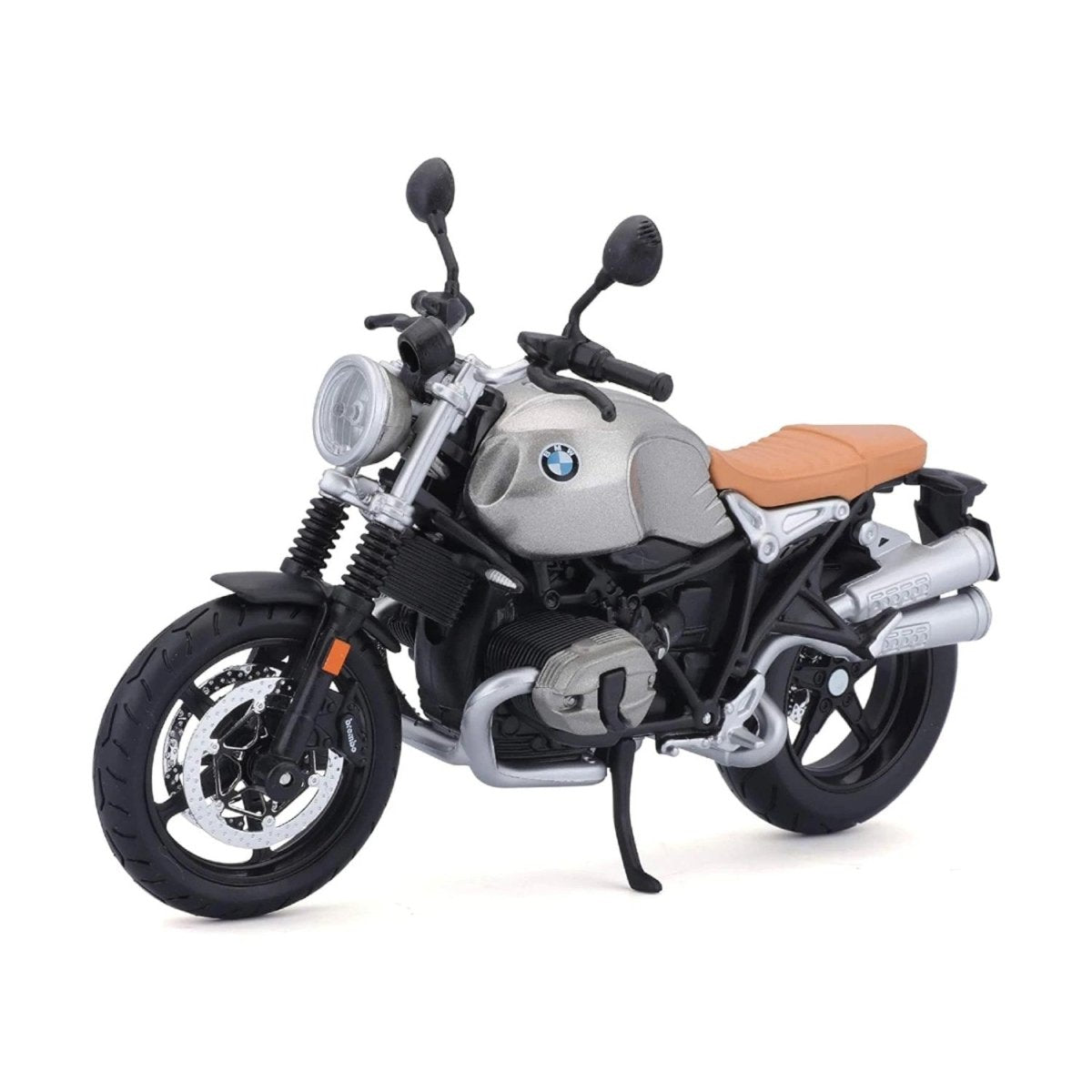 Maisto Special Edition BMW R nineT Scrambler 1:18 Ölçekli, Die - Cast Motosiklet Metal Gövdeli, Detaylı İşçilik ve Sergileme Standlı Koleksiyonluk Model - Roket Oyuncak
