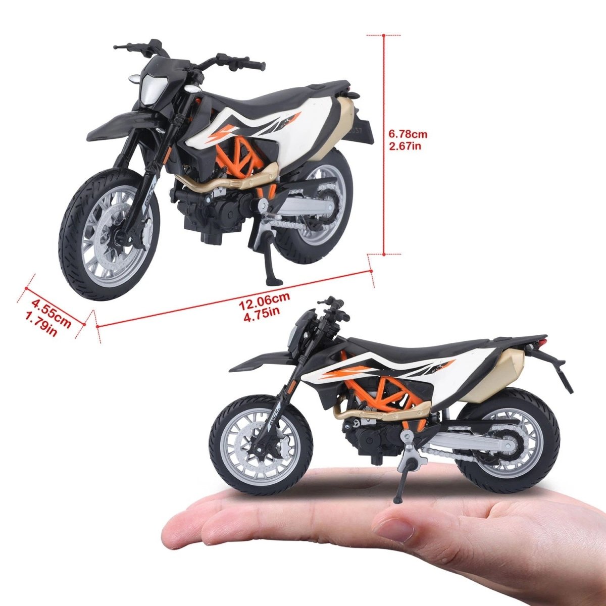 Maisto Special Edition KTM 690 SMC R Model Motor 34007 - Roket Oyuncak