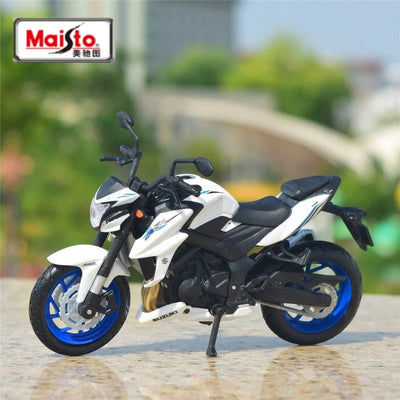 Maisto Special Edition Suzuki GSX - S750 ABS 1:18 Ölçekli, Die - Cast Metal Gövdeli, Detaylı İşçilik ve Sergileme Standlı Koleksiyonluk Model - Roket Oyuncak